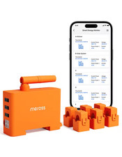 Smart Energy Monitor with Energy Measurement EM06 WLAN Power Meter 3 Phase Smart