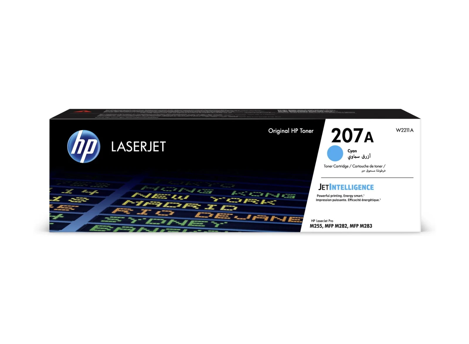 Toner HP 207A W2211A cyan idéal pour rapports de télétravail fluides