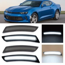4X LED Side Marker Lights Front Rear Set For Chevy Camaro LS LT SS ZL1 2016-2024