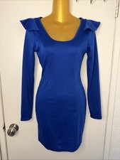 SALE 3 for $20 blue Long sleeve dress Size Small