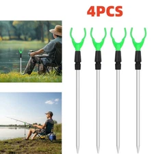 4Pack Aluminum Alloy Telescopic Fishing Rod Holder for bank fishing Rod Holders