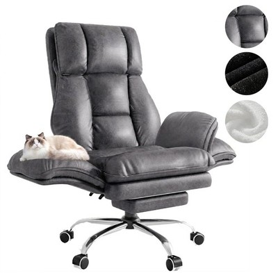 Bürostuhl Gaming Chair Ergonomics Schreibtischst Home Office Stuhl mit Fußstütze