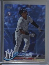 2018 Topps Update Father's Day Powder Blue 43/50 Gleyber Torres #US200 8k4