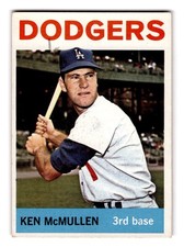 1964 Topps #214 Ken McMullen Los Angeles Dodgers (MK)