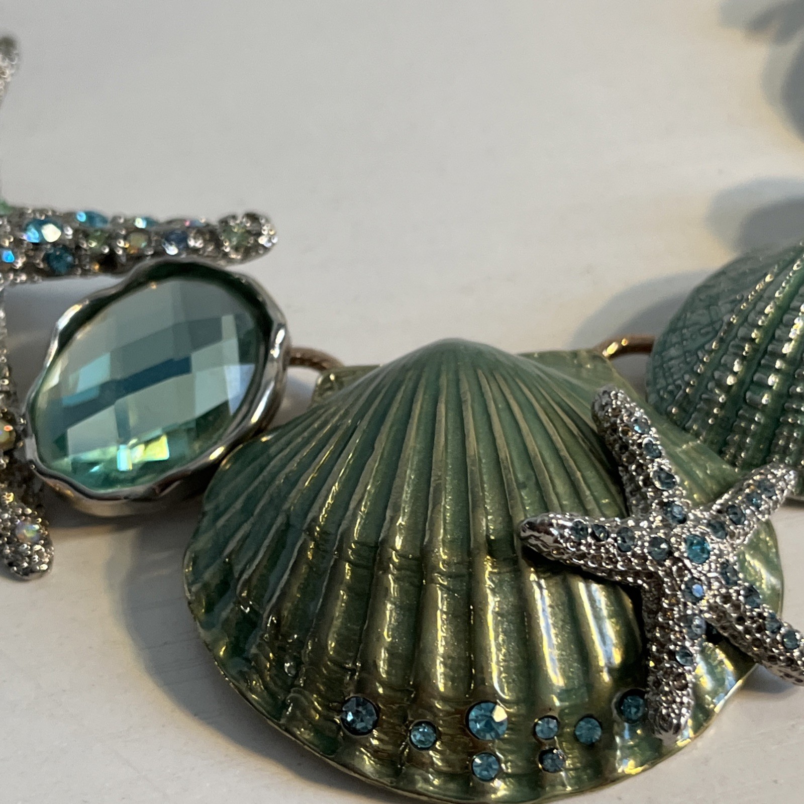 Gorgeous St. Thomas Seashell Statement Necklace ~… - image 20