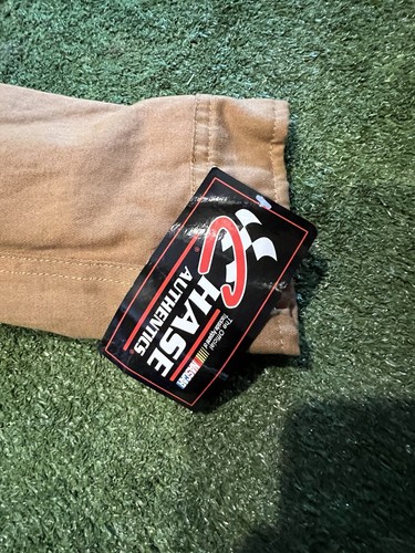 Giacca marrone foderata in flanella Kasey Kahne #5 Chase Authentics NASCAR taglia small - Foto 2 di 10