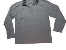 Delta Airlines Men  s Delta One 1/4 Zip Pullover Large/XL Long Sleeve Employee