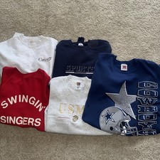 5 Piece Vintage Crewneck Lot