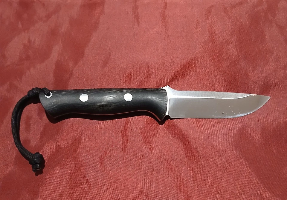 Cuchillos Bark River Bravo-1 A2 acero negro Micarta Foto 4 de 4