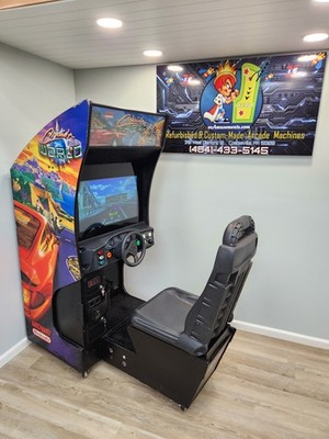 CRUISIN WORLD Sit Down Arcade Racing Driving Video Game Machine (27'' LCD) - #3