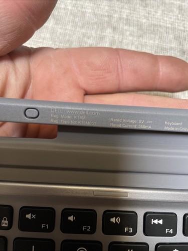 Dell Latitude K18M Grey Detachable Keyboard For 7200 & 7210 2-N-1 - Good - Picture 4 of 12