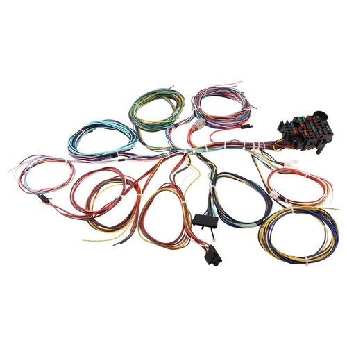 22 Circuit 18 Fuse Truck Wire Harness Universal Kit For 1960-86 Chevy GMC Pickup - Picture 14 of 17