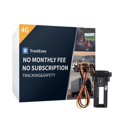 Wired GPS Tracker for Vehicles, No Monthly Fee, No Subscription with Real-Tim...