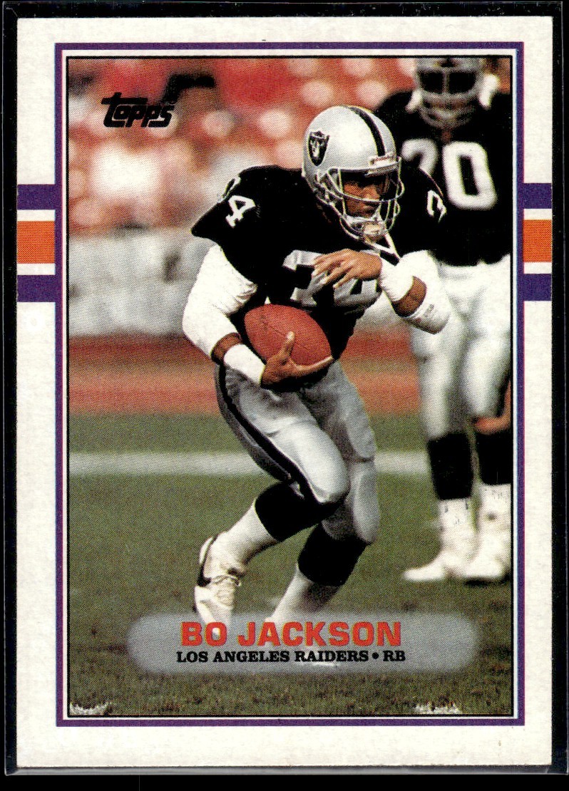 1989 Topps Bo Jackson Oakland Raiders #269