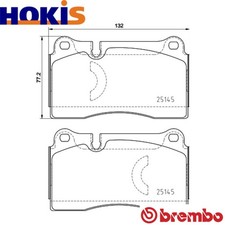 BRAKE PAD SET DISC BRAKE P 85 159 FOR SEAT LEON/Sportstourer/ST/Van ATECA 1.5L