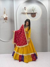 Women's Latest Readymade Fox Georgette Lehenga Choli Set with Heavy Embroidery W