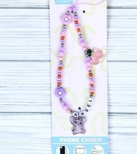Disney Lilo  Stitch  Angel  Beaded Phone Charm Primark -NEW