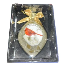 Bradford Exchange Christmas Ornament NIB with paper work and card