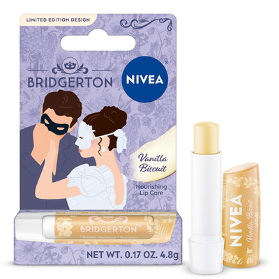 NIVEA Vanilla Biscuit Lip Balm Bridgerton 0.17oz