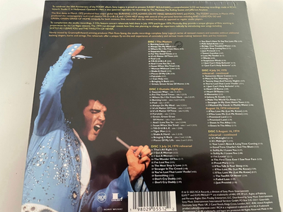Elvis Presley Sunset Boulevard 5 x CD Box Set Sealed 2025 | eBay UK
