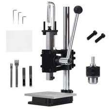 Leather Hole Puncher, Hand Punching Machine Manual Press Puncher Punch Tools or 