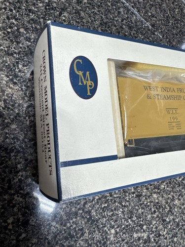 Crown Models O Scale R-7002 West Indies Fruit & Steamship Hi-Rail Nuevo de Lote Antiguo Hecho en EE. UU. - Imagen 9 de 9