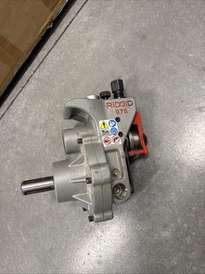 #ad Ridgid Model 975 Roll Groover 1 1 4 to 6quot; Pipe fitter Sprinkler Plumber Tool $900.00