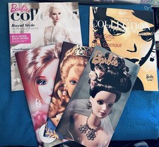 Lot of 5 The Barbie Collection Holiday Preview Gift Guide Catalog 1996-2011 FAO