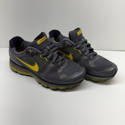 Nike Air Max LIVESTRONG X Men s Size 10.5Black Yellow 2010   Pre-owned