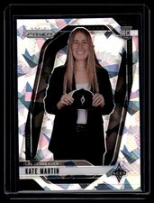 Kate Martin Rookie Cracked Ice Image Variation #148 2024-25 Panini Prizm WNBA