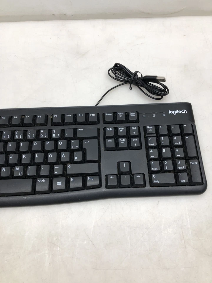 Logitech K120 920-002489 QWERTZ Tastiera cablata - Nero - Immagine 4 di 4