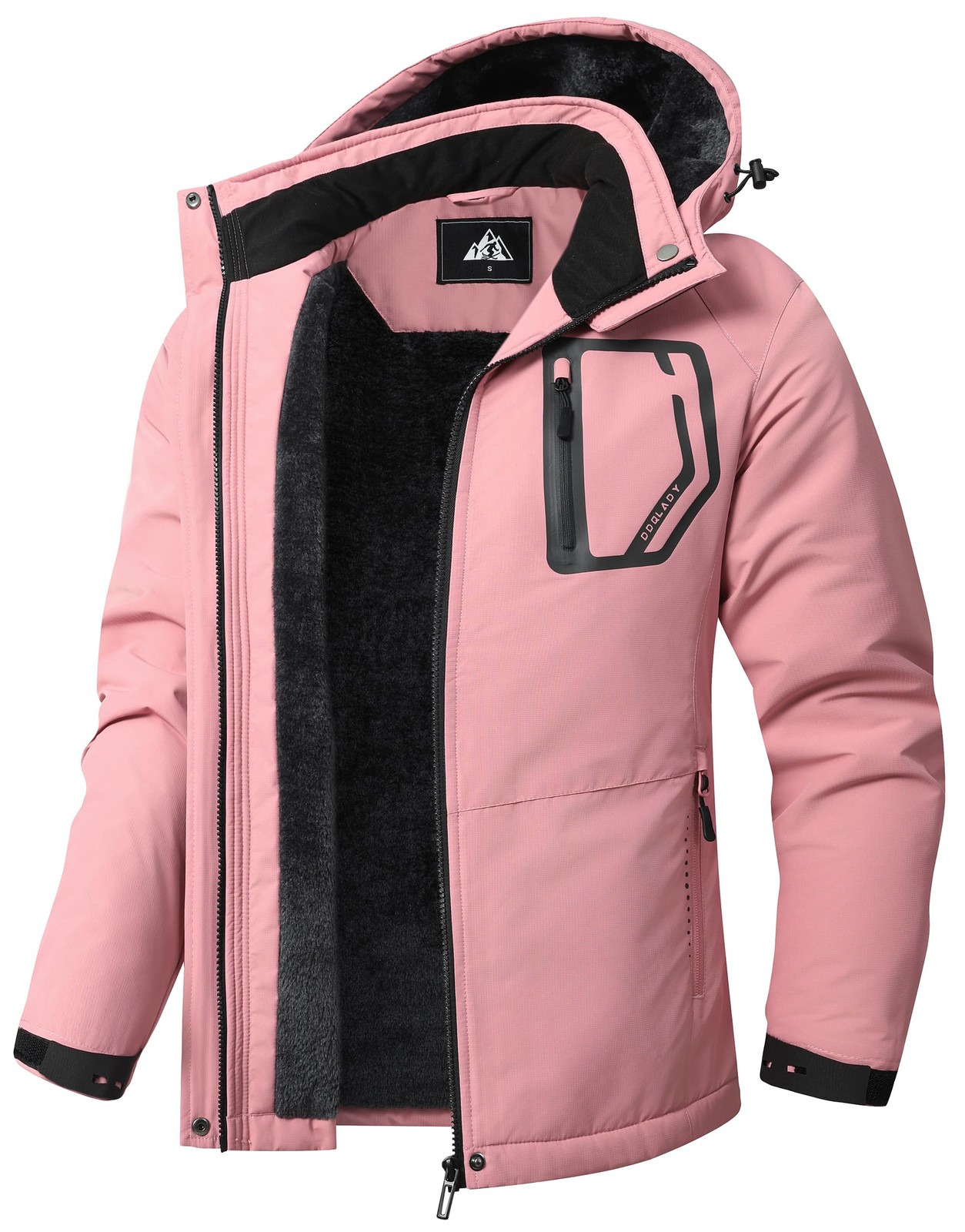 Women's Snowboarding Jacket Waterproof Winter Ski Coat Rainwear Hooded Windpr...