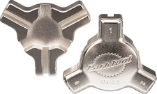 Park Tool SW-7.2 Triple Spoke Wrench - Nickel-Plated, Precision Alloy, for