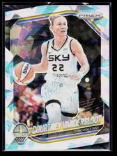 Courtney Vandersloot 2025 Panini Prizm WNBA Ice Prizms #124 Chicago Sky