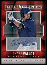 2014 Elite Extra Edition Franchise Future Signature 10 Chase Vallot Auto /399 BB
