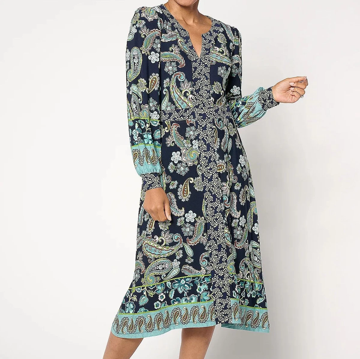 susan graver casual dresses Susan Graver Every Day Regular Liquid Knit Drawstring Waist Dress
