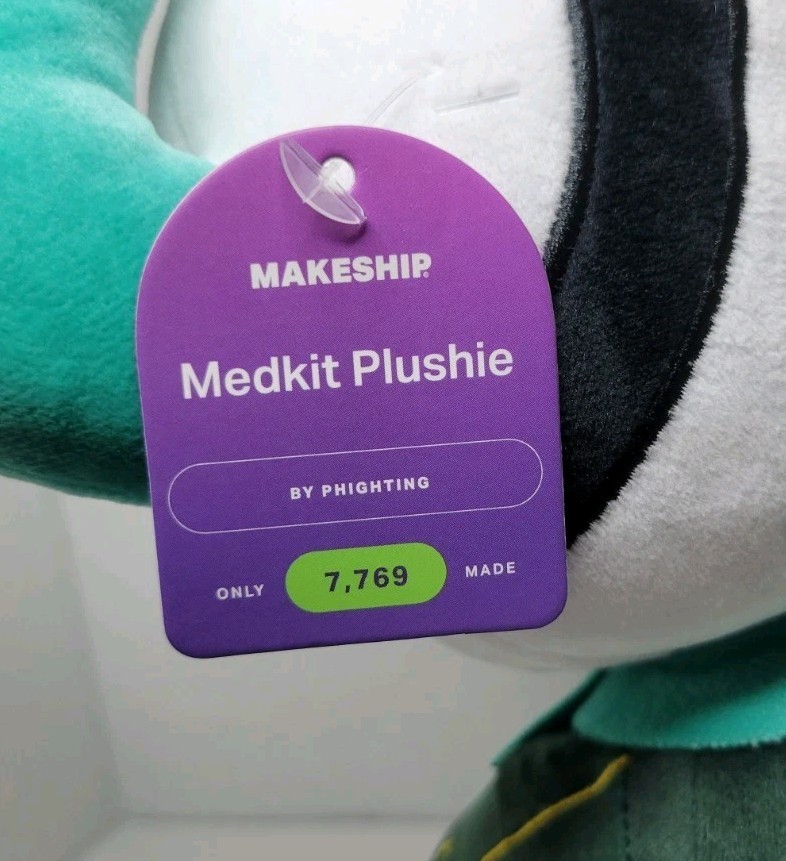 Makeship Medkit Plushie By Boggio Phighting Video Game Plush - NEW! | eBay