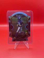 2020 Panini Select Concourse Justin Jefferson #61 Light Blue Prizm Die-Cut (RC)