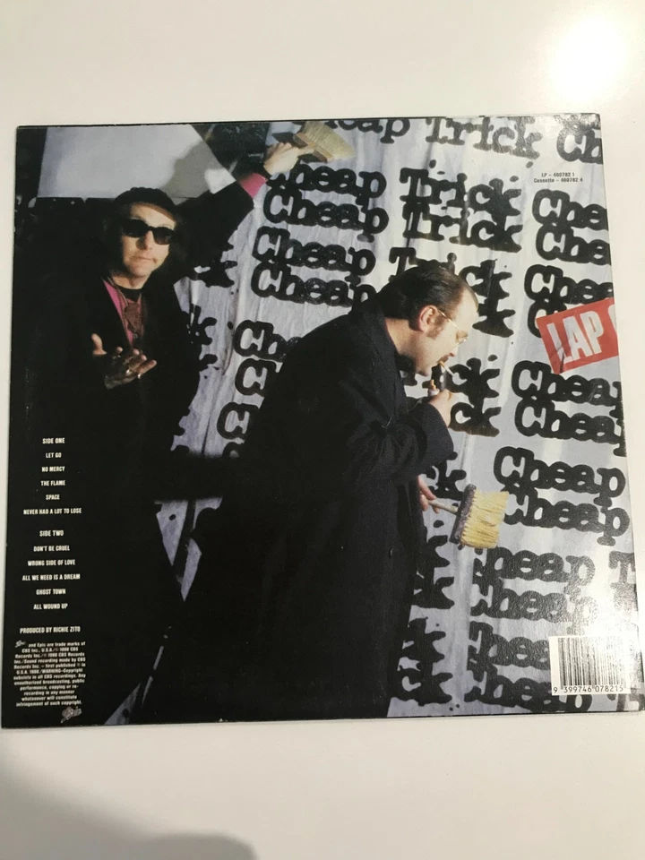 Vintage LP Record - Cheap Trick - Lap of Luxury - Image 2 of 4