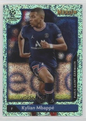 2021 Merlin Collection Chrome UEFA Club Competitions Kylian Mbappe Mbappé 0xm9