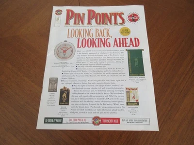 Coca-Cola Pin Points Katalog Flyer Olympia Atlanta 1996 Olympics catalogue - Bild 1 von 2