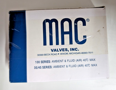 #ad NEW Genuine MAC Valve 35A AAA DDBA 1BA 3 port Boost Control Solenoid 3way Poppet $35.00