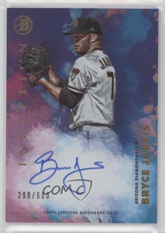 2021 Bowman Inception Bryce Jarvis Auto /600 #PA-BJV Rookie Card
