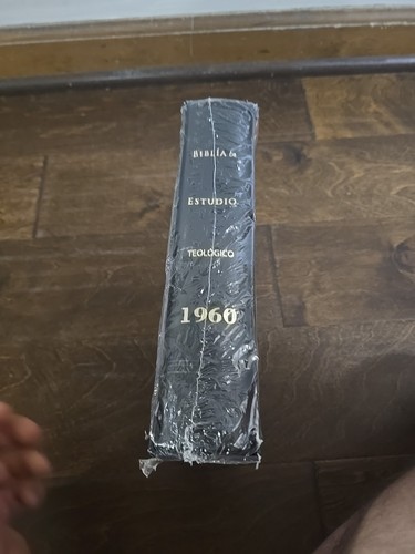 Biblia de Estudio Teologico RV1960 piel genuina negro con indice - Picture 3 of 7