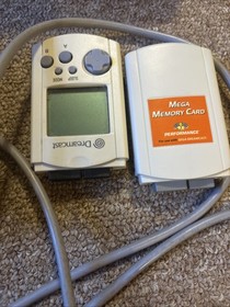 Sega Dreamcast White With Controller, Power Cord, AV Cord, HDMI Tested Working