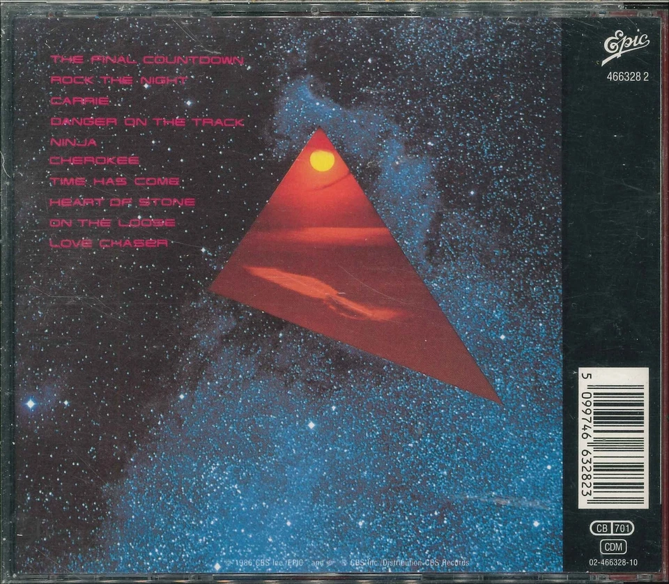 EUROPE "The Final Countdown" CD-Album - Bild 2 von 2