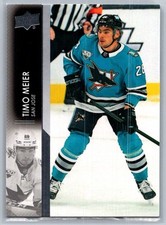 Timo Meier 152 2021-22 Upper Deck San Jose Sharks Card
