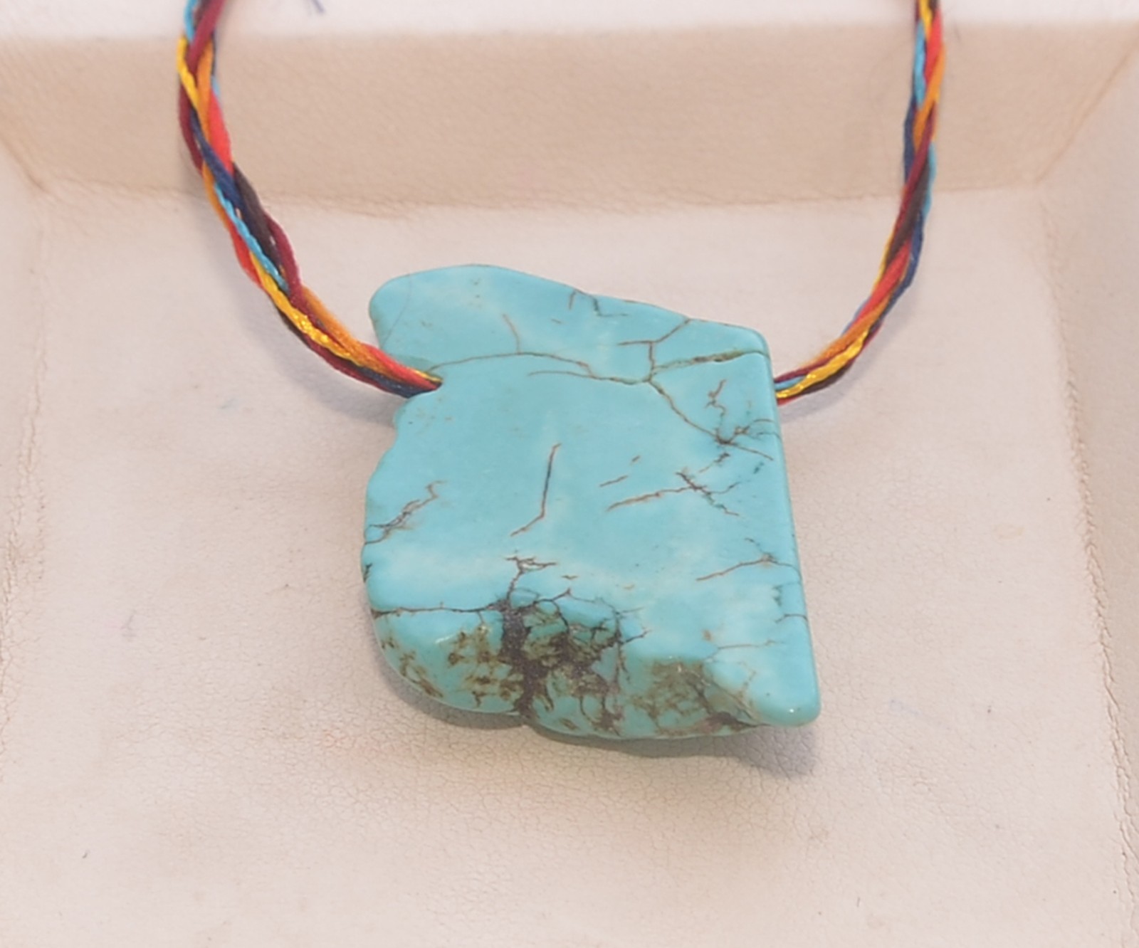 51.70 Ct Natural Blue Turquoise Slab Rough Loose Drilled Gemstone