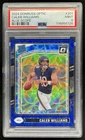 2024 Panini Donruss Optic Caleb Williams Blue Scope Rated Rookie #201 PSA 9