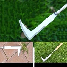 Stainless Steel L-Shaped Weeding Tool for Garden, Patio & Narrow Gaps - Image 3